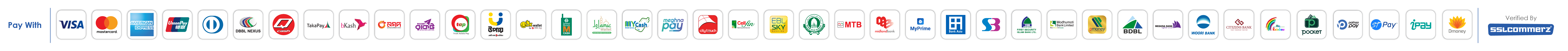 SSL Commerz Payment Methods